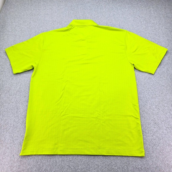Nike Golf Polo Shirt Men's Size X-Large Lime Green Activewear w/ Nike Swoosh - Picture 3 of 13